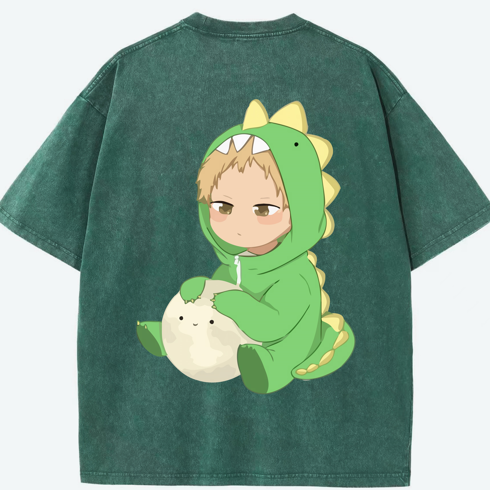 （画像用） ハイキュー!! Haikyu!! 綿100% ヴィンテージ風 半袖Tシャツ（背面プリント）